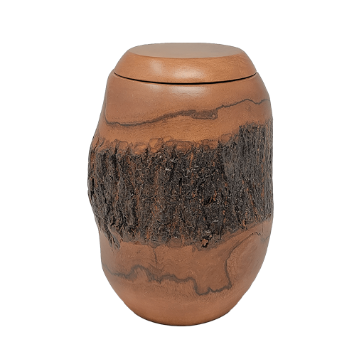 Raw Country Wooden Urn Large/UML W-4008L
