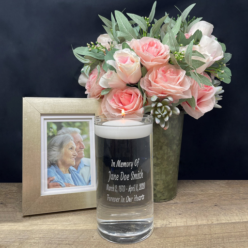 Glass Cylinder Vase Medium