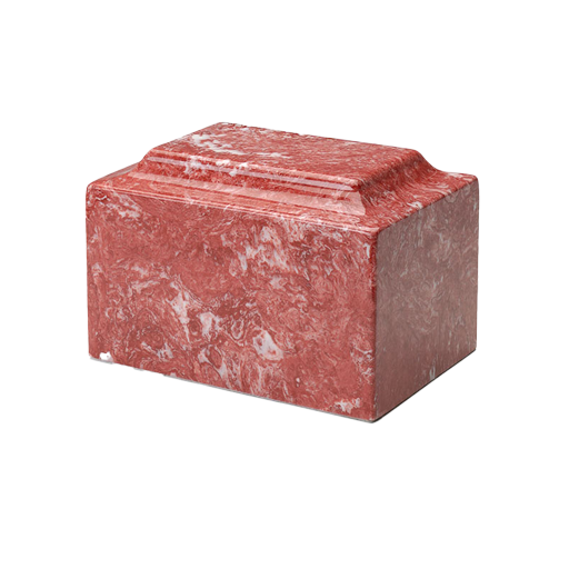 [UML M-5010L] Classic Rose Cultured Marble Urn Vault Large