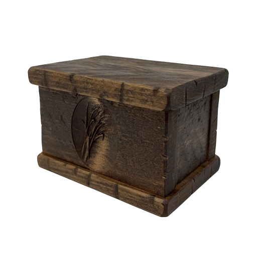 [UML W-2002K] Horizontal Rustic Country Keepsake Urn