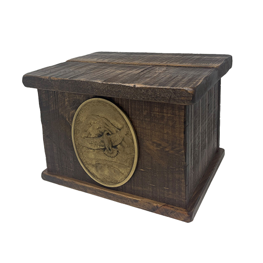 [UML W-2001L] Rustic Country Eagle Urn Large/UML W-2001L